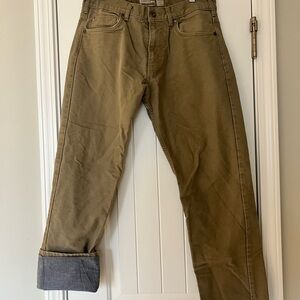 Patagonia Men's Insulated Straight Khakis 33x32